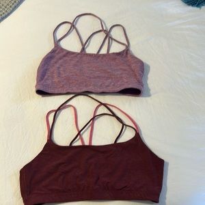 Gap fit breathe bralettes L/XL TWO